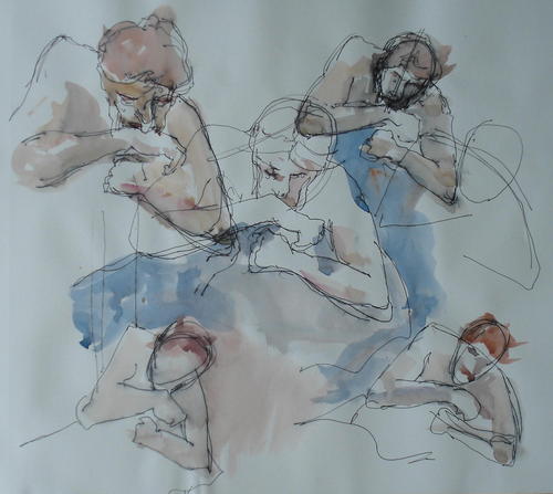 Drawing-Paper-Torso Study