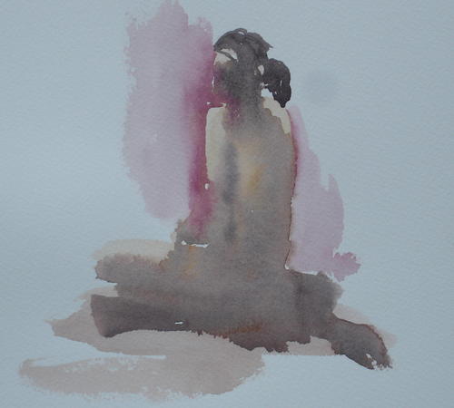Painting-Watercolor-Figure Study