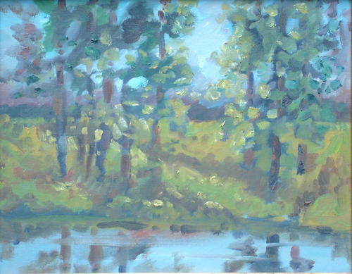 Painting-Oil-Moonlight