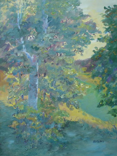 Painting-Oil-Tree in Brush