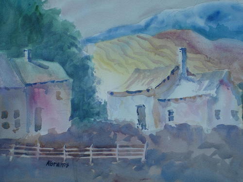 Painting-Watercolor-Cottages