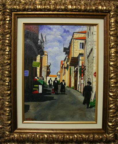 Painting-beis yisroel street