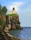Painting-Split Rock Lighthouse