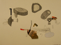 Mixed Media--On Paper-Non-representationalTree Ring