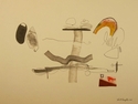 Drawing--Pencil-AbstractTrain of Thought