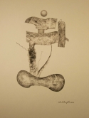 Drawing--Pencil-AbstractBirch Bone