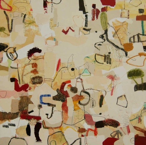 Painting-Abstract-Plane As Day