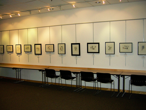 Drawing-Abstract-Ann Arbor Public Library