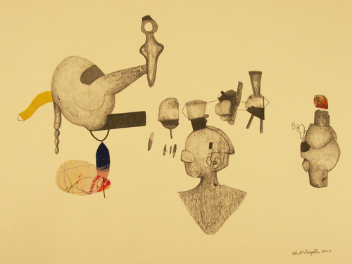 Drawing-Figurative-Alien Forms