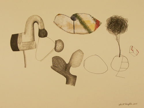 Drawing-Figurative-Bee Hive