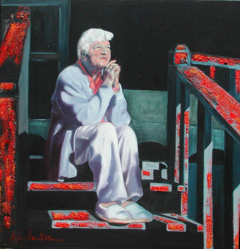 Painting-Oil-Gerri, Evening Glow