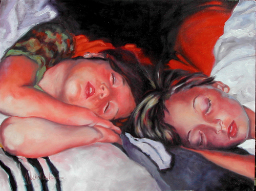 Painting-Oil-Through the Eye of the Observer