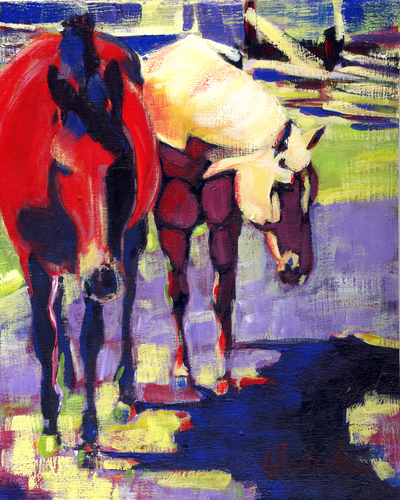 Painting-Acrylic-Cedar Pastures2