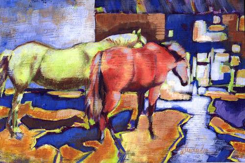 Painting-Acrylic-Cedar Pastures5