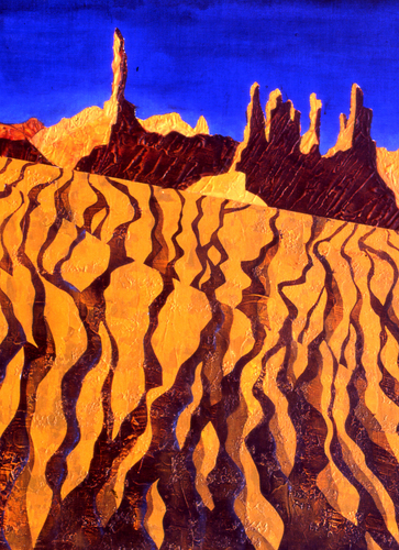 Painting-Acrylic-Desert Sand