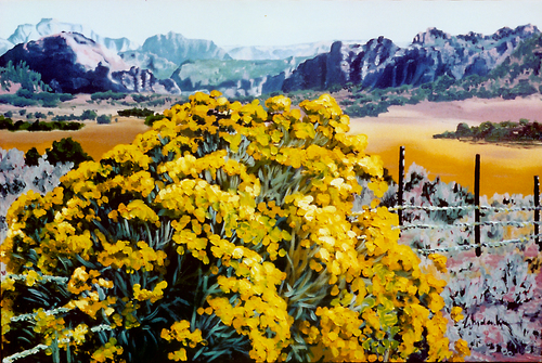 Painting-Oil-Kolob Canyons