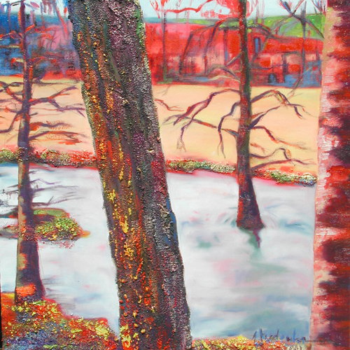 Painting-Oil-Sandy Bark