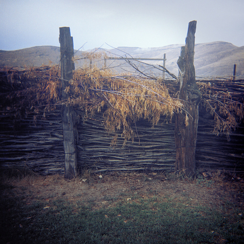 Photography-Color-Willow Fence, Oregon  1984