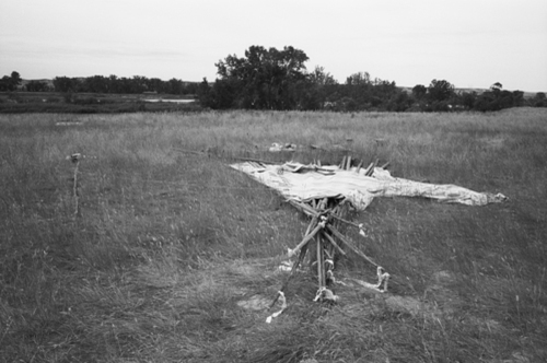 Photography-Black & White-Smallpox Introduction Site, North Dakota