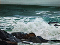 seascape, oil painting, Long Island New York - Seascape Painting