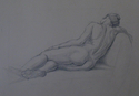 Reclining female nude
