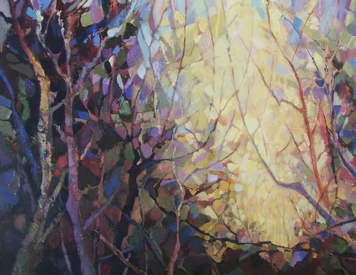 Painting-Acrylic-Song of the Woods  #4