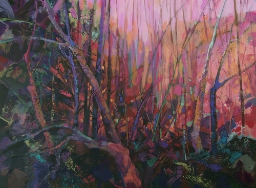 Painting-Acrylic-Song of the Woods  #10