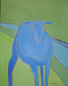 Blue Goat in San Miguel