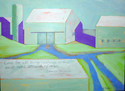 Purple Shadows Barn