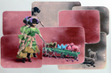 Madam La Poupee and Her Performing Dogs