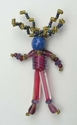Beaded Annie Pin