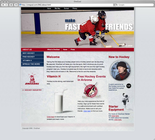 OneGoal.com 2008