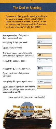 Stop Smoking Brochure