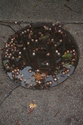 Photography--Color-LandscapeBrownstone Reflected in Puddle