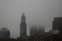 Photography--Color-LandscapeBoston in Fog  #1