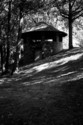 Photography--Black & White-LandscapeGazebo and Trees