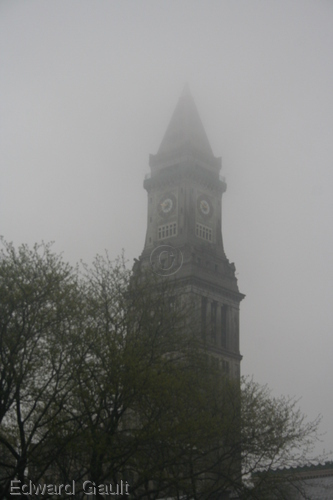 Photography-Landscape-Custom Tower in Fog