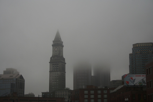Photography-Landscape-Boston in Fog  #1