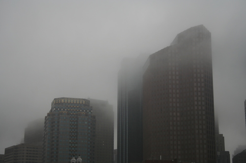 Photography-Landscape-Boston in Fog  #2