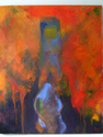 ellen hallie schiff - Orange Painting I