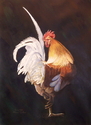 Drawing--Colored pencil-AnimalsGolden Rooster