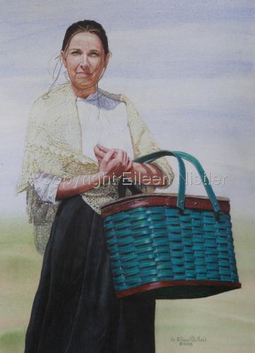 Drawing-Figurative-Prairie Picnic