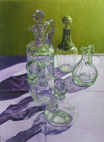Drawing-Still Life-Cruets