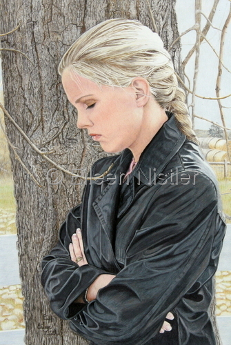 Drawing-Figurative-Waiting