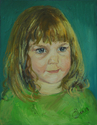 Beatusha, oil on canvas board