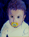 FRANCES oil on canvas