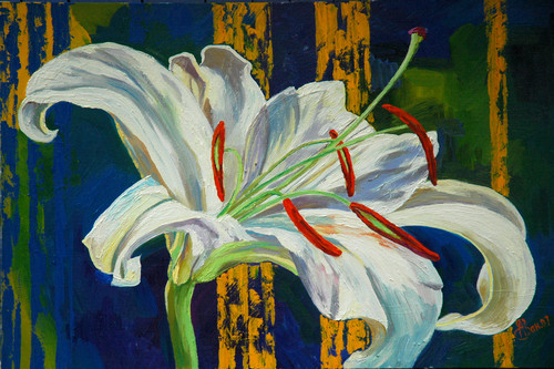 Painting-Oil-Lily II