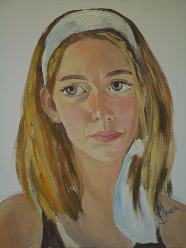 Painting-Oil-Moriah, oil on canvas board