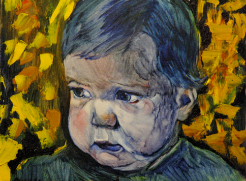 Painting-BEATRICE oil on board