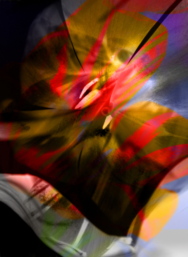 Digital Art-Abstract-Waiting for Mother